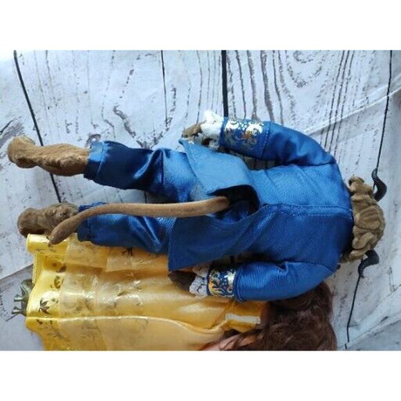 Beauty and the Beast Disney Dolls 12" Belle Beast READ - Picture 2 of 13